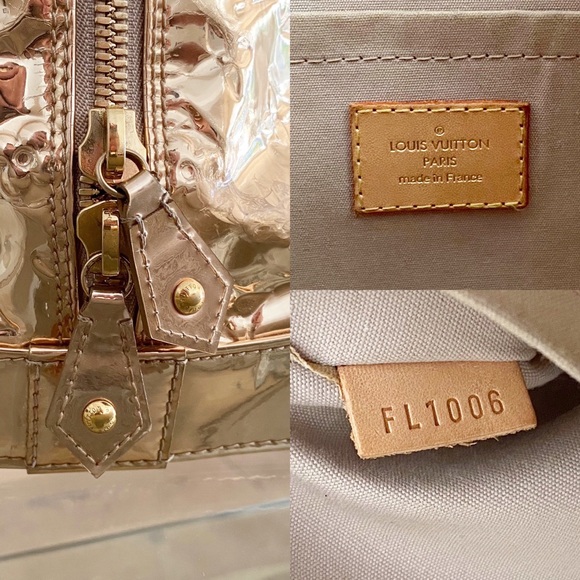 Paris Hilton Gold Alma GM Louis Vuitton Hand Bag - Picture 11 of 12